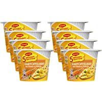Maggi 5 minutos de sopera brei patatas de guisantes y zanahorias (Pack de 8- 8 x 48 g Taza)